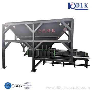 High Density Scrap Metal Baler Aluminum Recycling Machine